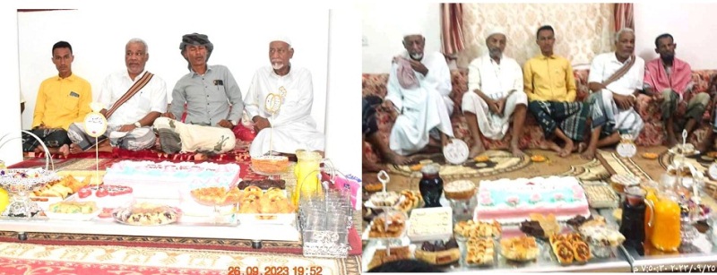 شاعر حضرموت الشعبي حسين باحارثة يحتفل بخطوبة ابنائه "عبدالله وعماد" شاعر حضرموت الشعبي حسين باحارثة يحتفل بخطوبة ابنائه "عبدالله وعماد"