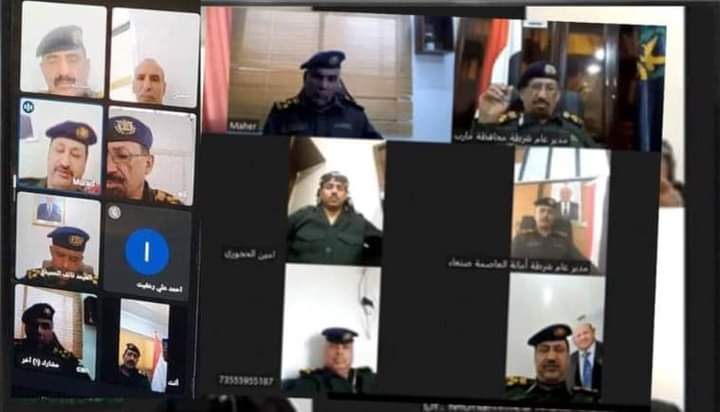 وزير الداخلية يناقش الأوضاع الأمنية مع عدد من مدراء شرطة المحافظات المحررة وزير الداخلية يناقش الأوضاع الأمنية مع عدد من مدراء شرطة المحافظات المحررة