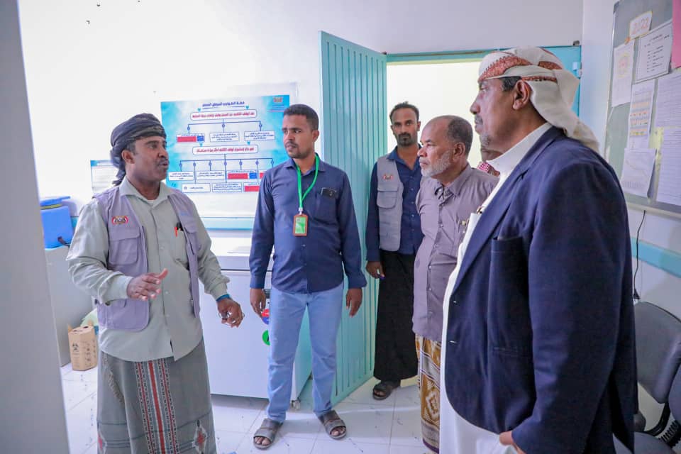 مدير عام مديرية تريم يختتم العيادات التخصصية المجانية الثامنة بمنطقة ثبي مدير عام مديرية تريم يختتم العيادات التخصصية المجانية الثامنة بمنطقة ثبي