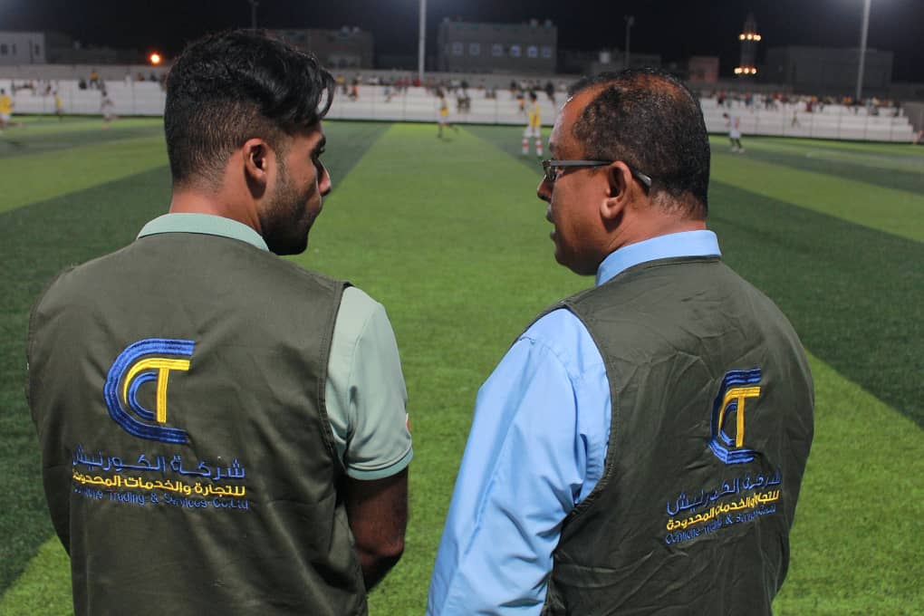 برعاية محافظ حضرموت وبإشراف مكتب وزارة الشباب والرياضة - ساحل حضرموت وبالتنسيق مع شركة الكورنيش للتجارة والخدمات المحدودة .. استقبال بعثة المنتخب اليمني للناشئين في مدينة المكلا برعاية محافظ حضرموت وبإشراف مكتب وزارة الشباب والرياضة - ساحل حضرموت وبالتنسيق مع شركة الكورنيش للتجارة والخدمات المحدودة .. استقبال بعثة المنتخب اليمني للناشئين في مدينة المكلا