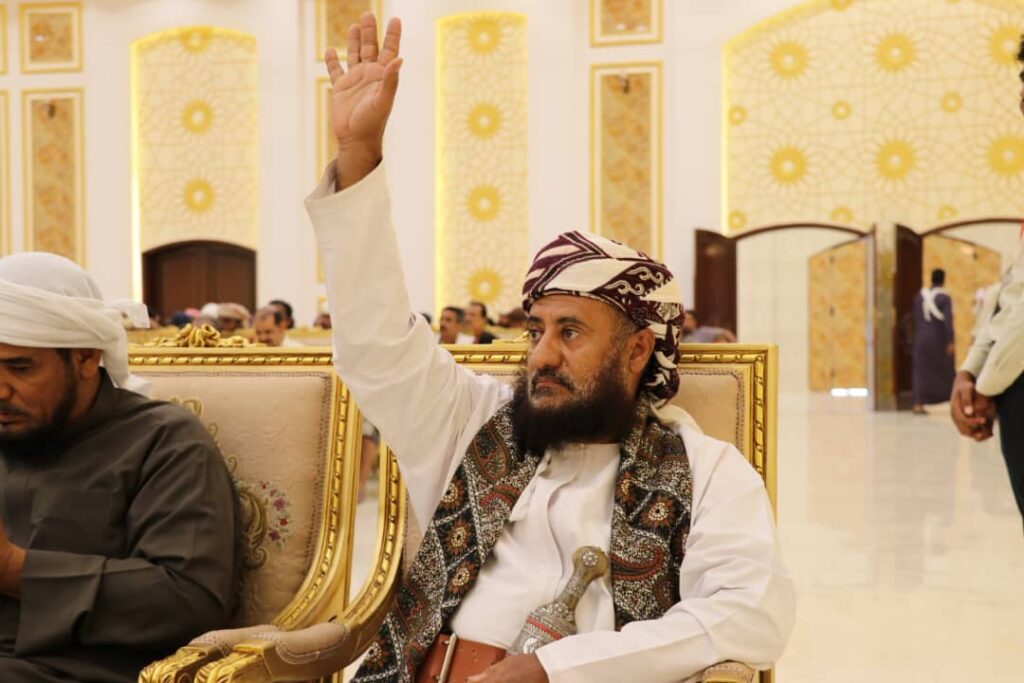شاهذ بالصور.. حلف قبائل حضرموت يعقد لقاء موسعا لتفعيل النظام الأساسي وتشكيل لجنة تحضيرية لهيكلته وتدوير رئاسته "بيان" شاهذ بالصور.. حلف قبائل حضرموت يعقد لقاء موسعا لتفعيل النظام الأساسي وتشكيل لجنة تحضيرية لهيكلته وتدوير رئاسته "بيان"