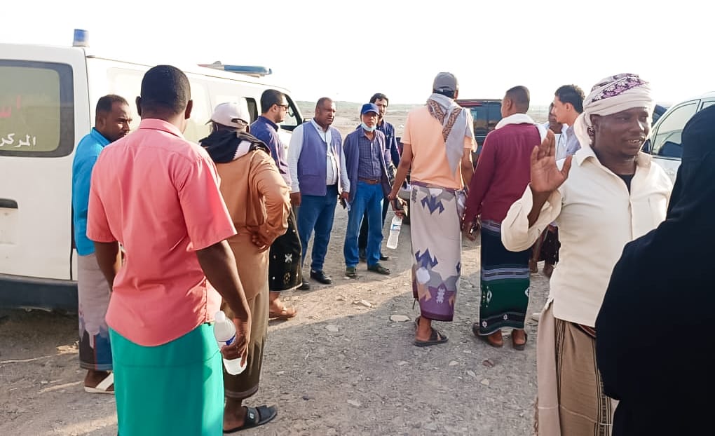 مديرو "الترصد الوبائي" و"دائرة المنظمات " بصحة حضرموت و"الصحة في بروم ميفع" يقومون بنزول ميداني لمنطقة ميفع مديرو "الترصد الوبائي" و"دائرة المنظمات " بصحة حضرموت و"الصحة في بروم ميفع" يقومون بنزول ميداني لمنطقة ميفع
