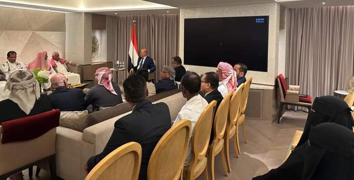 الرئيس العليمي يستقبل وفد مجلس حضرموت الوطني الرئيس العليمي يستقبل وفد مجلس حضرموت الوطني