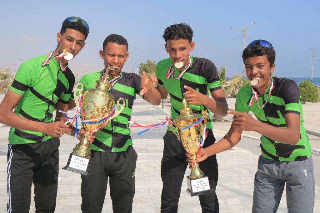 في اختتام بطولة الجمهورية للدراجات بالمكلا..لاعبوا منتخب وادي حضرموت يواصلون تالقهم ويحصدون معظم ميداليات البطولة "شاهد الصور" في اختتام بطولة الجمهورية للدراجات بالمكلا..لاعبوا منتخب وادي حضرموت يواصلون تالقهم ويحصدون معظم ميداليات البطولة "شاهد الصور"