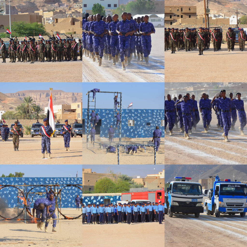 اقامته الإدارة العامة للأمن والشرطة بوادي وصحراء حضرموت .. الوكيل العامري يدشن العام التدريبي وتخريج دفعة الاستجداد الخامسة اقامته الإدارة العامة للأمن والشرطة بوادي وصحراء حضرموت .. الوكيل العامري يدشن العام التدريبي وتخريج دفعة الاستجداد الخامسة