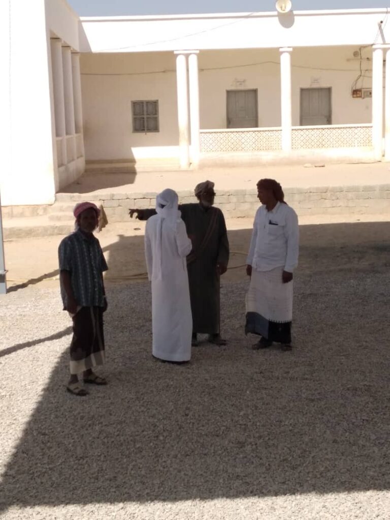 زيارة تفقدية قبل الاستلام الابتدائي لمشروع بناء مدرسة برهوت للبنات بمديرية السوم زيارة تفقدية قبل الاستلام الابتدائي لمشروع بناء مدرسة برهوت للبنات بمديرية السوم