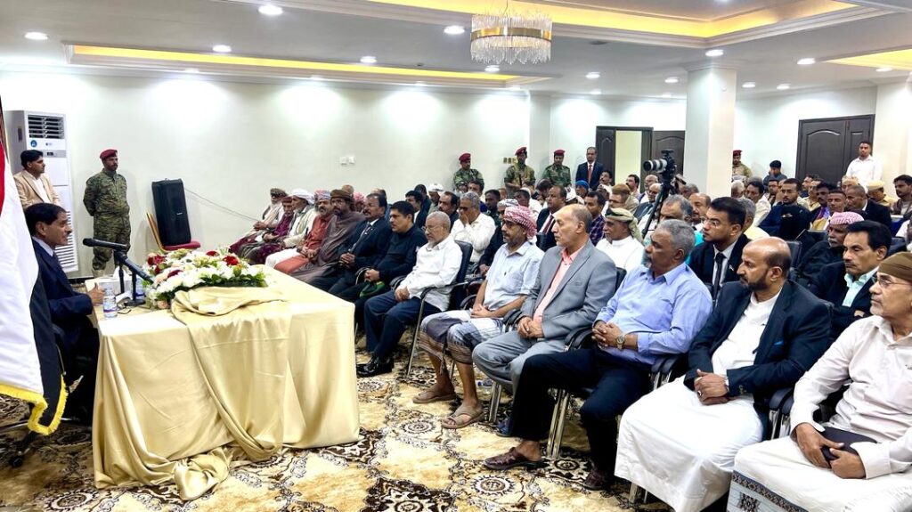 خلال لقاءه أعضاء الجمعية الوطنية والمجلس الاستشاري بالمجلس الانتقالي بحضرموت .. النائب البحسني يؤكد أن أدوار المناضلين في قضية شعب الجنوب جزء لا يتجزأ من تاريخ وتطور النضال الجنوبي خلال لقاءه أعضاء الجمعية الوطنية والمجلس الاستشاري بالمجلس الانتقالي بحضرموت .. النائب البحسني يؤكد أن أدوار المناضلين في قضية شعب الجنوب جزء لا يتجزأ من تاريخ وتطور النضال الجنوبي