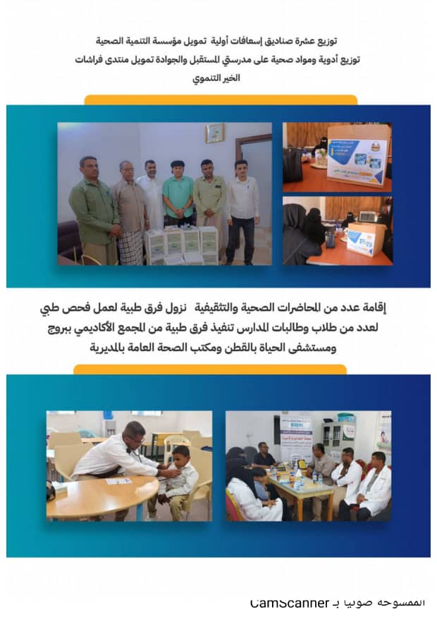 إدارة التربية والتعليم بمديرية القطن تصدر تقريرها السنوي للعام 2023م إدارة التربية والتعليم بمديرية القطن تصدر تقريرها السنوي للعام 2023م