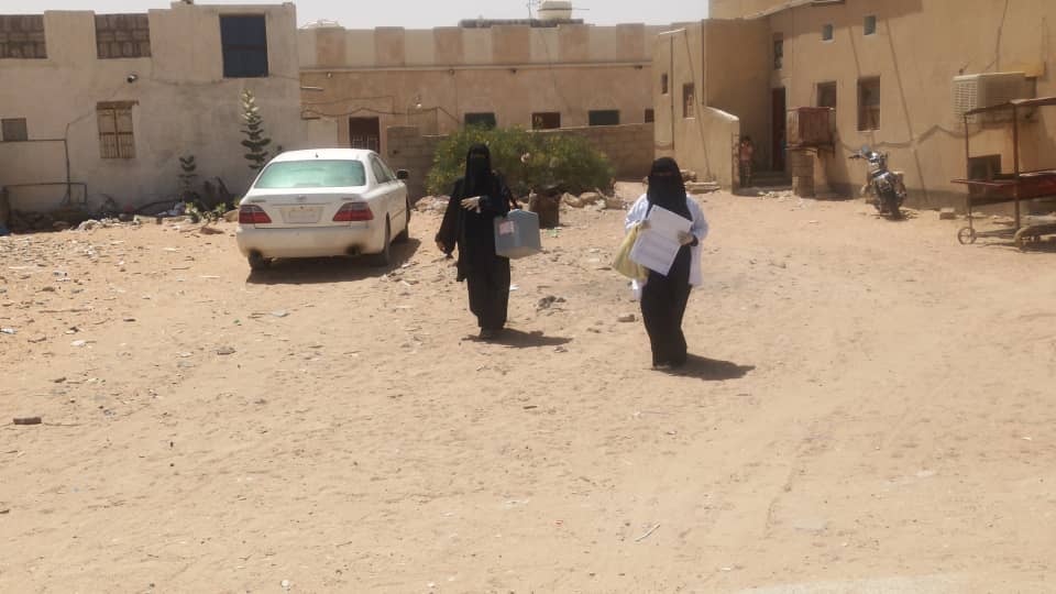 تدشين الحملة الوطنية ضد مرض شلل الاطفال في مديرية رماه تدشين الحملة الوطنية ضد مرض شلل الاطفال في مديرية رماه