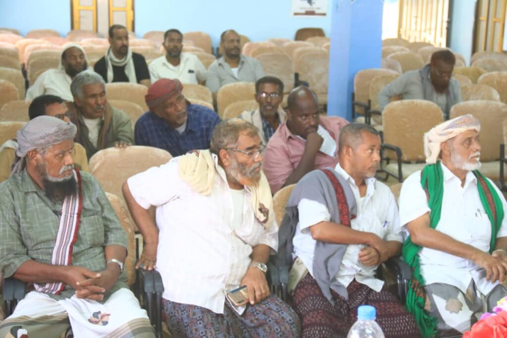 اجتماع طارئ لقيادات الجمعيات السمكية بحضرموت يقف أمام الشكوى الكيدية المقدمة ضدها ويصدر - بيان يؤكد رفض أي إجراءات تمس العمل التعاوني اجتماع طارئ لقيادات الجمعيات السمكية بحضرموت يقف أمام الشكوى الكيدية المقدمة ضدها ويصدر - بيان يؤكد رفض أي إجراءات تمس العمل التعاوني