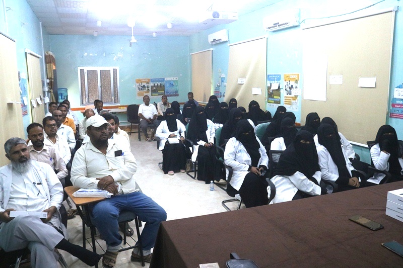 بتمويل من منظمة الصحة العالمية .. اختتام الورشة التدريبية لمدخلي البيانات الفردية للأطفال المطعمين في التحصين الروتيني في مديريات { سيئون ، تريم ، القطن } بحضرموت الوادي بتمويل من منظمة الصحة العالمية .. اختتام الورشة التدريبية لمدخلي البيانات الفردية للأطفال المطعمين في التحصين الروتيني في مديريات { سيئون ، تريم ، القطن } بحضرموت الوادي