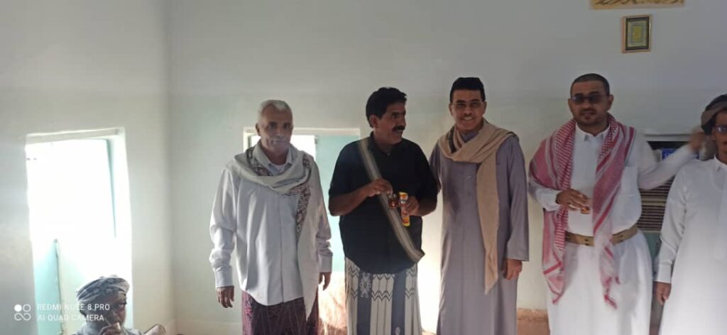 بمناسبة عيد الاضحى أهالي وادي منوب بوادي حضرموت يتبادلون التهاني وعضو الجمعية الوطنية الجنوبية الشيخ صالح العمودي يتقدم المهنئين"شاهد الصور" بمناسبة عيد الاضحى أهالي وادي منوب بوادي حضرموت يتبادلون التهاني وعضو الجمعية الوطنية الجنوبية الشيخ صالح العمودي يتقدم المهنئين"شاهد الصور"