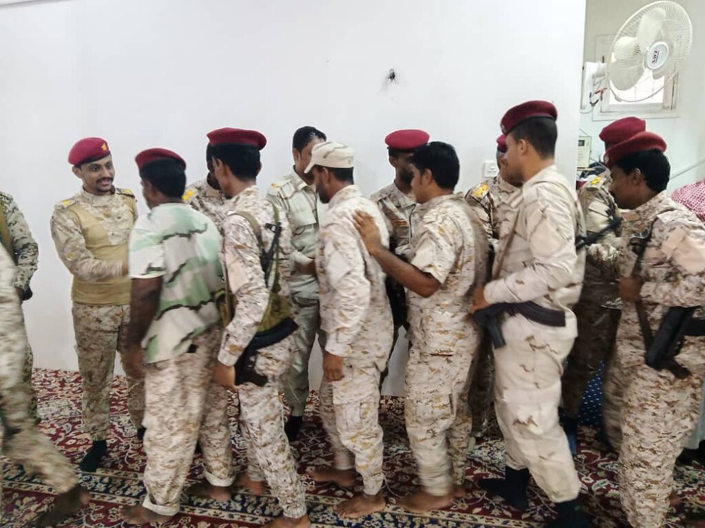 حضرموت : كتيبة القوات الخاصة تحتفل بعيد الأضحى المبارك حضرموت : كتيبة القوات الخاصة تحتفل بعيد الأضحى المبارك