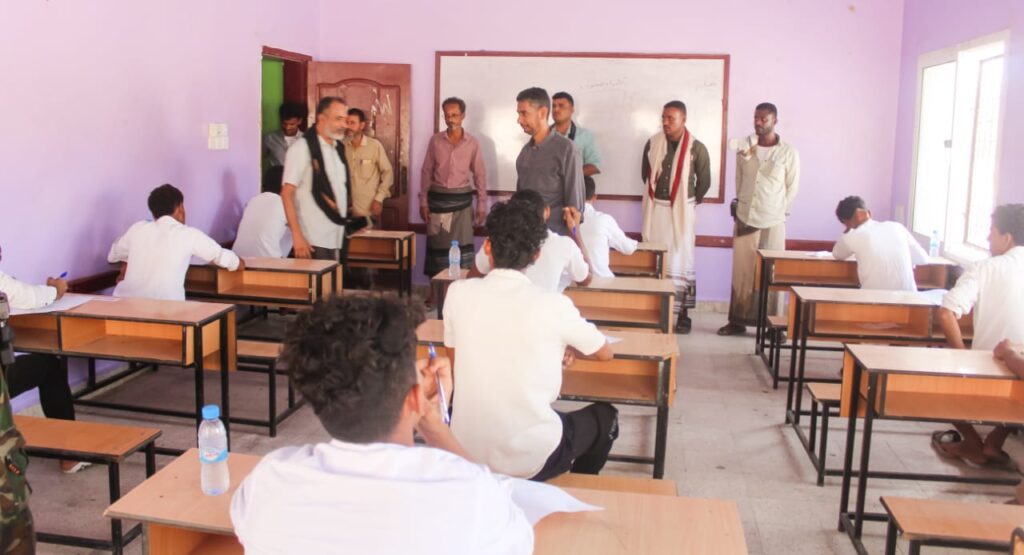 مدير عام بروم ميفع يدشن بدء إختبارات إنهاء مرحلة الثانوية بالمديرية مدير عام بروم ميفع يدشن بدء إختبارات إنهاء مرحلة الثانوية بالمديرية