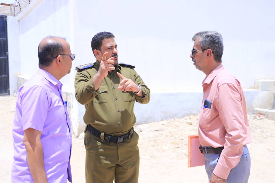 انتقالي وادي وصحراء حضرموت يتفقد أوضاع السجن المركزي انتقالي وادي وصحراء حضرموت يتفقد أوضاع السجن المركزي