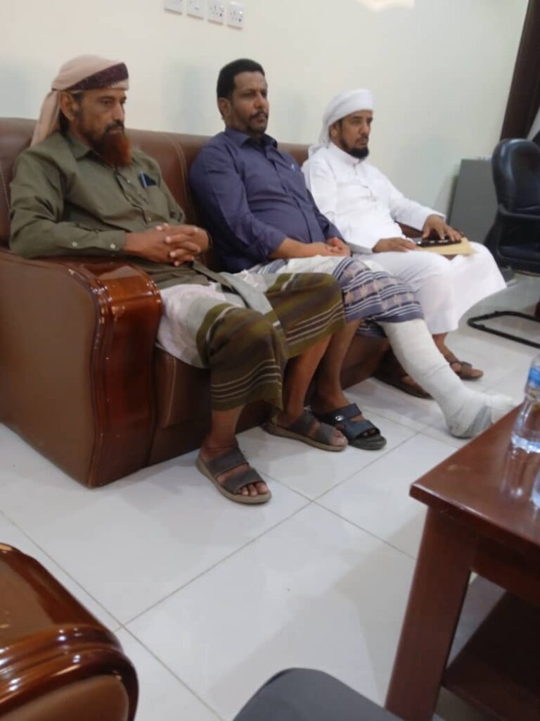 وفد من مشايخ وأعيان قبيلة آل هرهره يلتقون برئيس الجمعية الوطنية للمجلس الانتقالي الجنوبي ونائبه بالعاصمة عدن وفد من مشايخ وأعيان قبيلة آل هرهره يلتقون برئيس الجمعية الوطنية للمجلس الانتقالي الجنوبي ونائبه بالعاصمة عدن