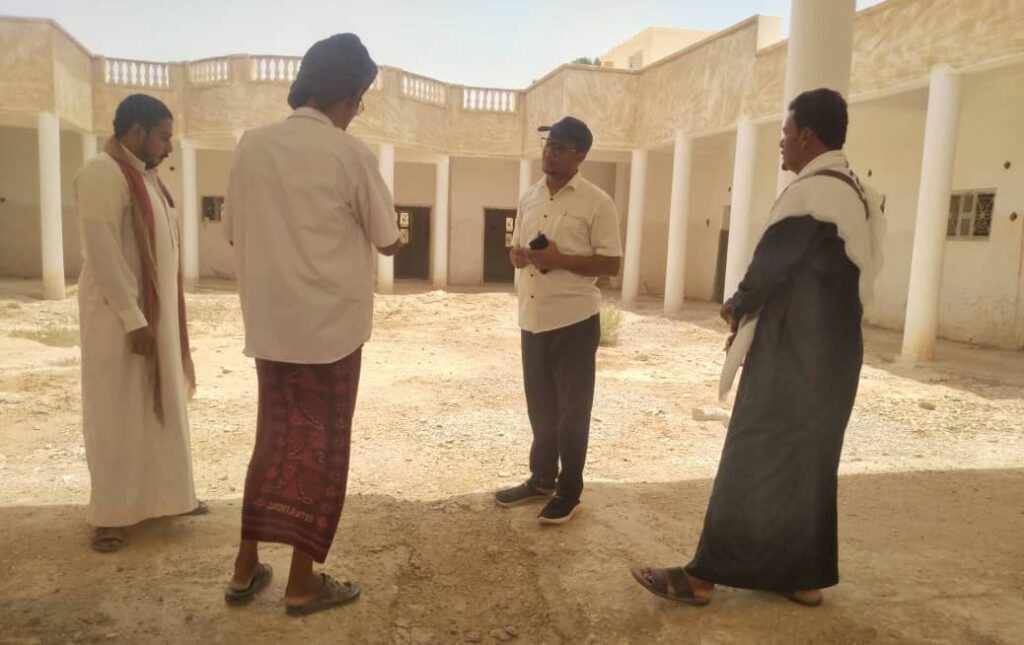 بتوجيهات مدير عام شبام مدير تربية شبام يتفقد مستوى الإنجاز بمشروع مبنى روضة الطفل بشبام ومدى جاهزيته لاستقبال الطلاب في العام القادم بتوجيهات مدير عام شبام مدير تربية شبام يتفقد مستوى الإنجاز بمشروع مبنى روضة الطفل بشبام ومدى جاهزيته لاستقبال الطلاب في العام القادم