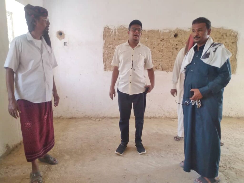 بتوجيهات مدير عام شبام مدير تربية شبام يتفقد مستوى الإنجاز بمشروع مبنى روضة الطفل بشبام ومدى جاهزيته لاستقبال الطلاب في العام القادم بتوجيهات مدير عام شبام مدير تربية شبام يتفقد مستوى الإنجاز بمشروع مبنى روضة الطفل بشبام ومدى جاهزيته لاستقبال الطلاب في العام القادم