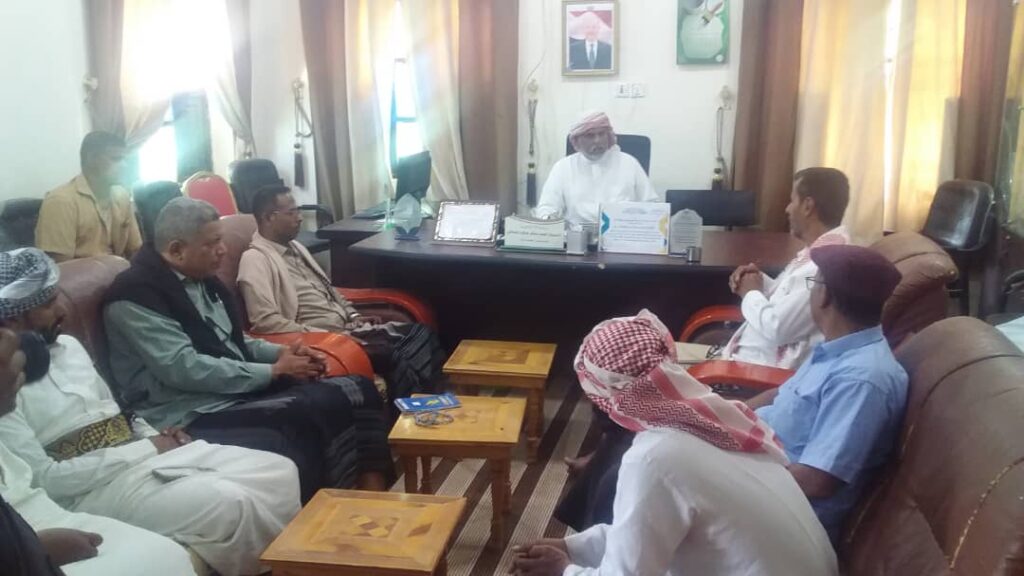 مدير عام مديرية رماه يستقبل وفدا من قيادة المجلس الانتقالي الجنوبي بحضرموت مدير عام مديرية رماه يستقبل وفدا من قيادة المجلس الانتقالي الجنوبي بحضرموت