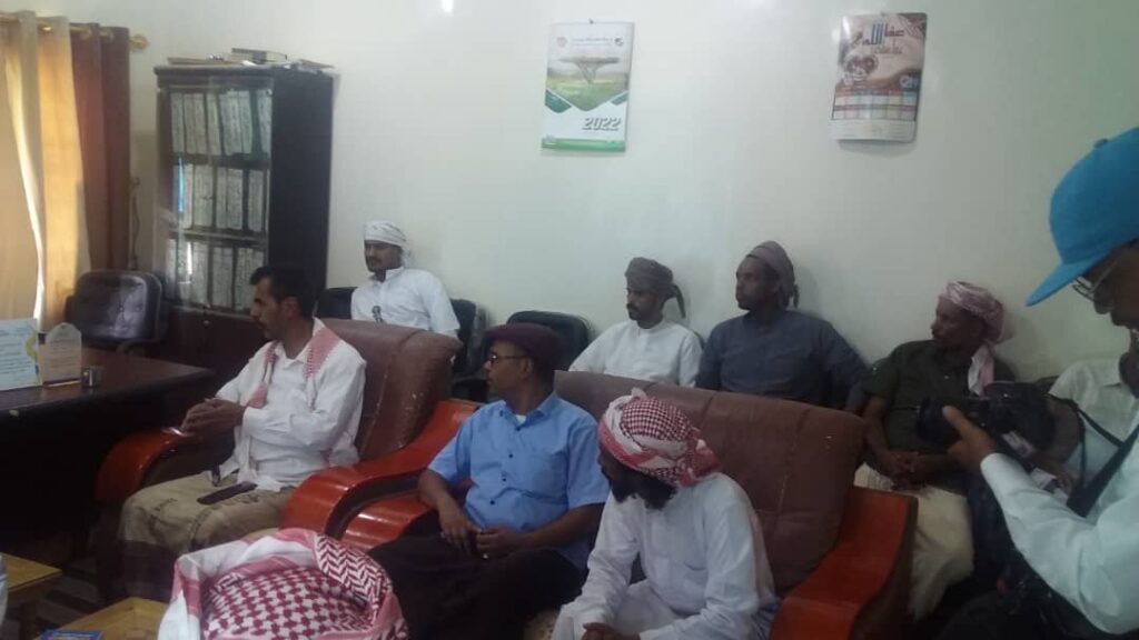 مدير عام مديرية رماه يستقبل وفدا من قيادة المجلس الانتقالي الجنوبي بحضرموت مدير عام مديرية رماه يستقبل وفدا من قيادة المجلس الانتقالي الجنوبي بحضرموت