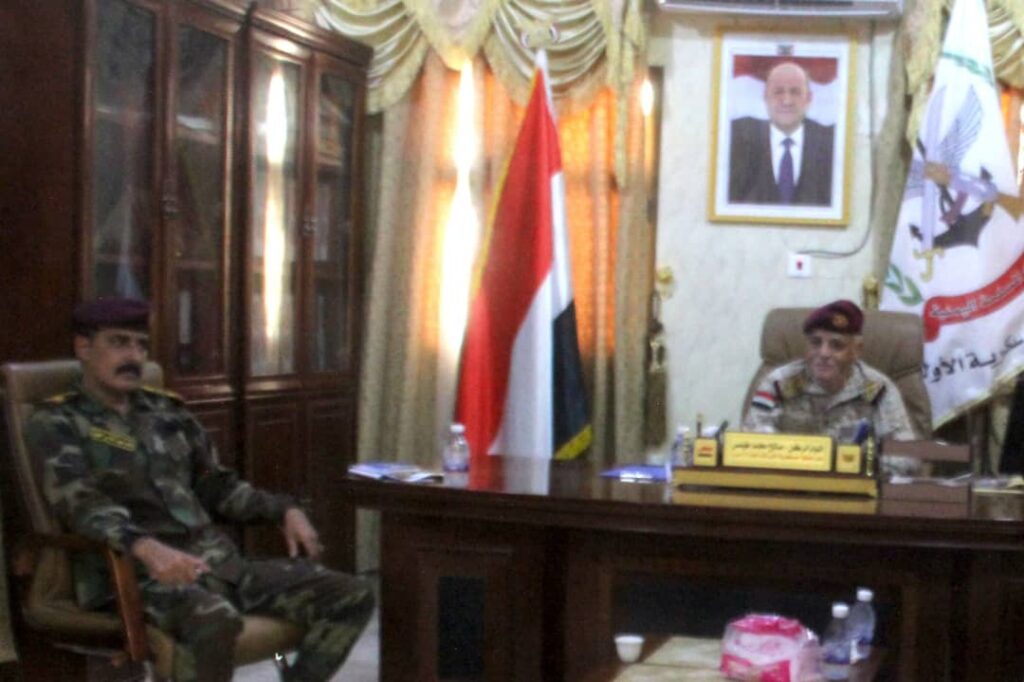 برئاسة قائد المنطقة العسكرية الاولى اجتماع قيادي لقادة الوحدات القتالية برئاسة قائد المنطقة العسكرية الاولى اجتماع قيادي لقادة الوحدات القتالية