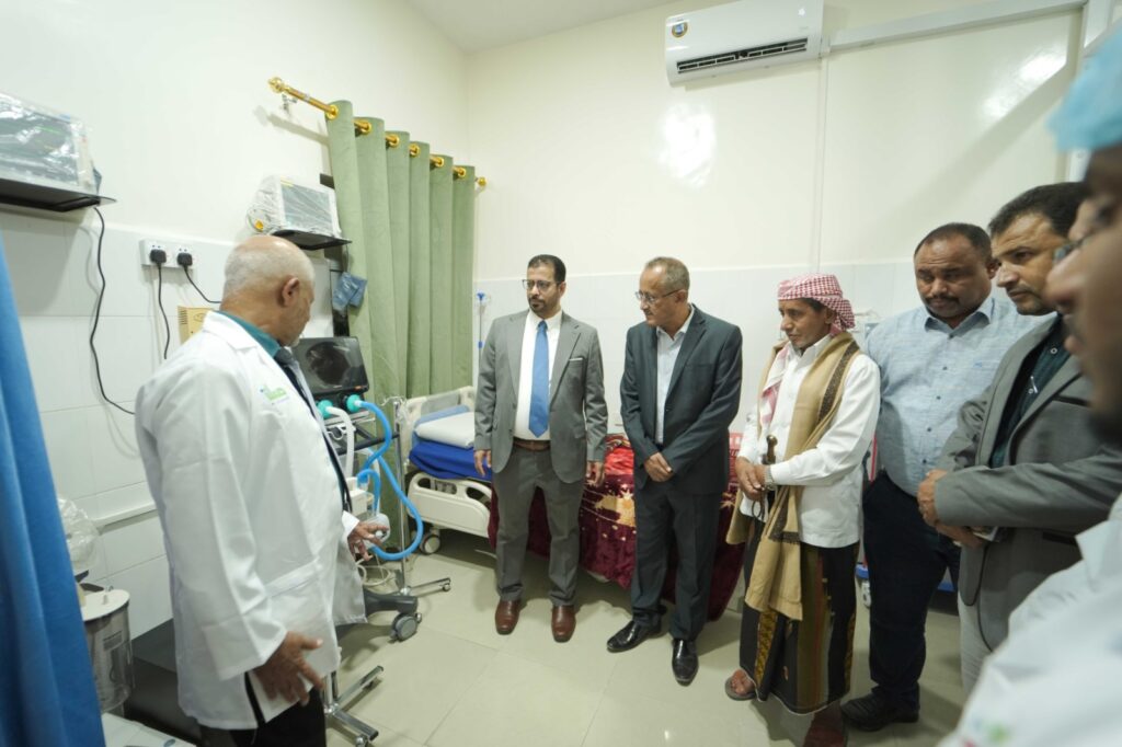 برعاية وزير الصحة العامة والسكان ومحافظ وحافظة حضرموت .. إعادة تشغيل وافتتاح مستشفى بضه العام بمديرية دوعن برعاية وزير الصحة العامة والسكان ومحافظ وحافظة حضرموت .. إعادة تشغيل وافتتاح مستشفى بضه العام بمديرية دوعن