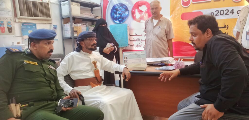 فيما تستهدف 9 آلاف طفل وطفلة بالمديرية … مدير عام شبام يدشن الحملة الوطنية للتحصين ضد مرض شلل الأطفال بالمديرية فيما تستهدف 9 آلاف طفل وطفلة بالمديرية … مدير عام شبام يدشن الحملة الوطنية للتحصين ضد مرض شلل الأطفال بالمديرية