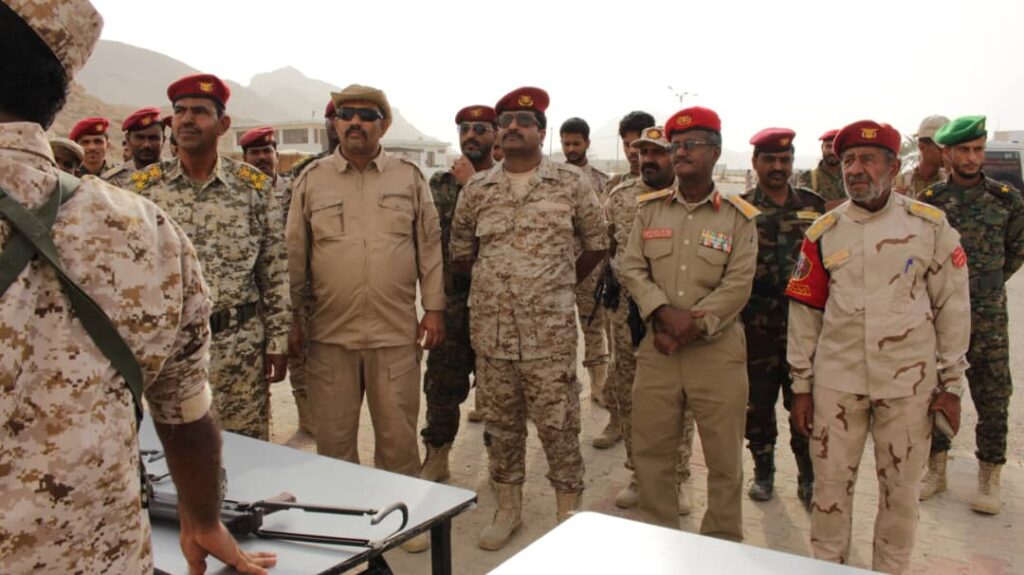 بحفل خطابي وعرض عسكري دشَّن لواء الحرس الرئاسي بحضرموت المرحلة الثانية للعام التدريبي ٢٠٢٤م بحفل خطابي وعرض عسكري دشَّن لواء الحرس الرئاسي بحضرموت المرحلة الثانية للعام التدريبي ٢٠٢٤م