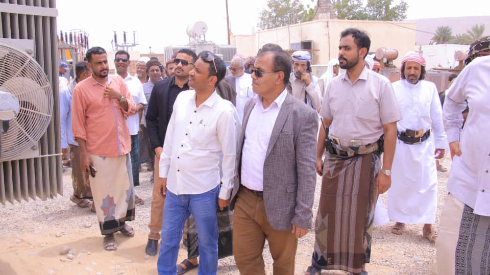 وكيل المحافظة يدشن تشغيل عشرة ميقا إضافية بمحطة بدرة التوليديةويؤكد أن السلطة المحلية تعمل وفق خطة مدروسة لتعزيز توليد الطاقة الكهربائية بوادي وصحراء حضرموت وكيل المحافظة يدشن تشغيل عشرة ميقا إضافية بمحطة بدرة التوليديةويؤكد أن السلطة المحلية تعمل وفق خطة مدروسة لتعزيز توليد الطاقة الكهربائية بوادي وصحراء حضرموت