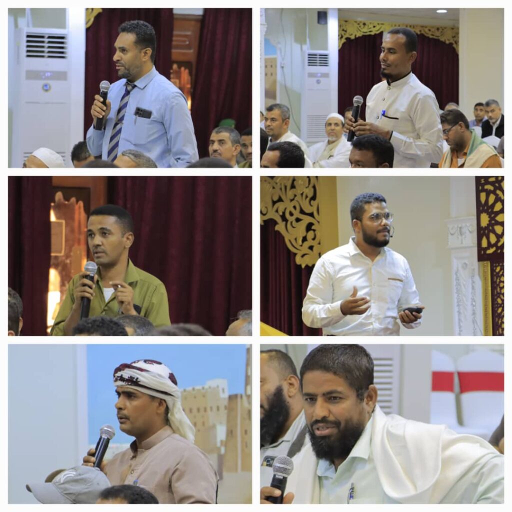 في زيارته التفقدية الأولى لكهرباء وادي حضرموت .. مدير عام المؤسسة العامة للكهرباء الشعبي يشيد بالرؤية والهدف لدى قيادة منطقة وادي حضرموت لتحسين الخدمات المقدمة للمواطنين ويلتقي مدراء الإدارات والفروع ويزور عدد من المواقع في زيارته التفقدية الأولى لكهرباء وادي حضرموت .. مدير عام المؤسسة العامة للكهرباء الشعبي يشيد بالرؤية والهدف لدى قيادة منطقة وادي حضرموت لتحسين الخدمات المقدمة للمواطنين ويلتقي مدراء الإدارات والفروع ويزور عدد من المواقع