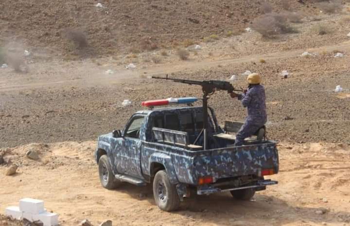 محافظ حضرموت يشيد بنجاح مشروع الرماية بالذخيرة الحيّة لقوات شرطة النجدة بالمكلا محافظ حضرموت يشيد بنجاح مشروع الرماية بالذخيرة الحيّة لقوات شرطة النجدة بالمكلا