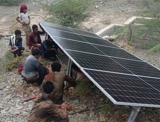 قرية "سفل الخمر" بوادي المحمديين تشهد تنفيذ مشروع سقياء بتمويل فاعلات الخير قرية "سفل الخمر" بوادي المحمديين تشهد تنفيذ مشروع سقياء بتمويل فاعلات الخير