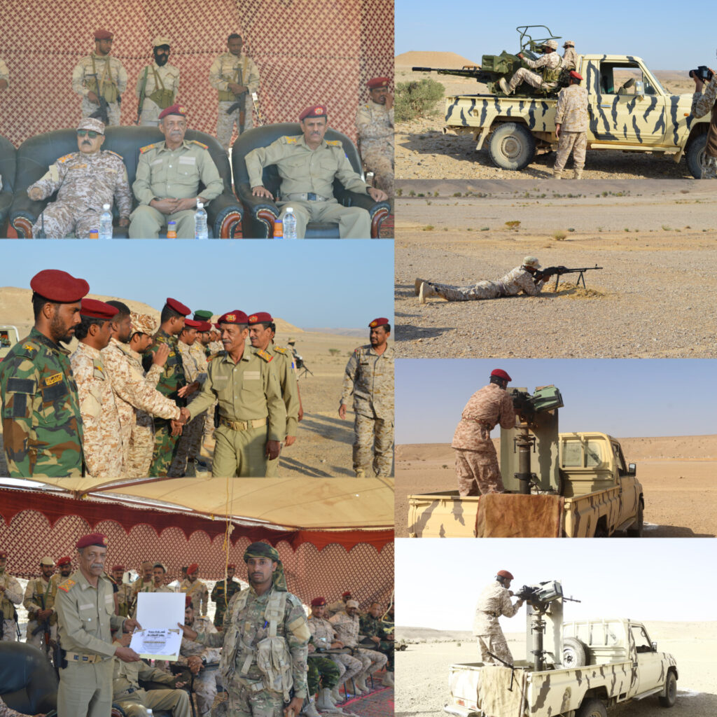 قائد المنطقة العسكرية الثانية يشهد اختتام دورة رماية حية ناجحة قائد المنطقة العسكرية الثانية يشهد اختتام دورة رماية حية ناجحة