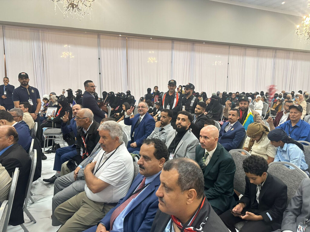 الرئيس الزُبيدي يشهد الحفل الذي أقامته الجالية الجنوبية في ولاية ميتشجين على شرف زيارته الثانية للولايات المتحدة الرئيس الزُبيدي يشهد الحفل الذي أقامته الجالية الجنوبية في ولاية ميتشجين على شرف زيارته الثانية للولايات المتحدة