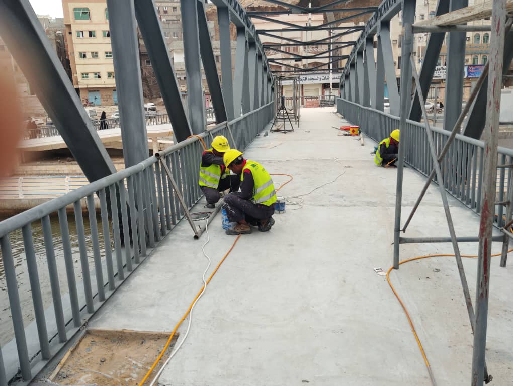 مؤسسه فهد بلبحيث للمقاولات العامه تعمل على إنجاز مشروع الجسور المعلقة في وقته المحدد "شاهد صور" مؤسسه فهد بلبحيث للمقاولات العامه تعمل على إنجاز مشروع الجسور المعلقة في وقته المحدد "شاهد صور"