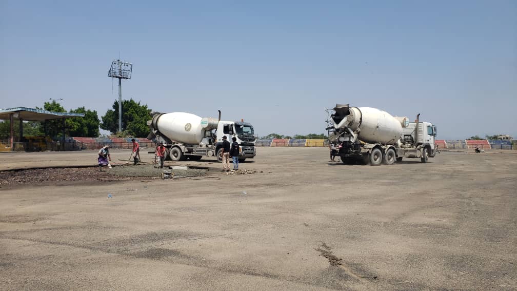 عمل صبيات الملاعب الخفيفة لنادي الصقر عمل صبيات الملاعب الخفيفة لنادي الصقر