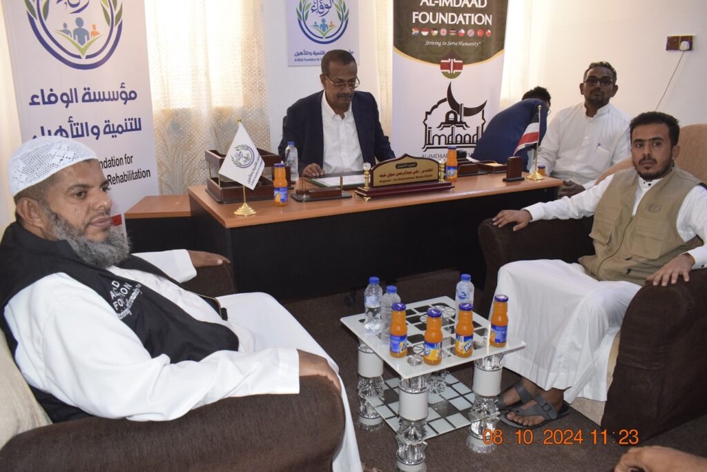 المحامي باحشوان يفتتح مقر مؤسسة الوفاء للتنمية والتأهيل بحضرموت الوادي والصحراء المحامي باحشوان يفتتح مقر مؤسسة الوفاء للتنمية والتأهيل بحضرموت الوادي والصحراء