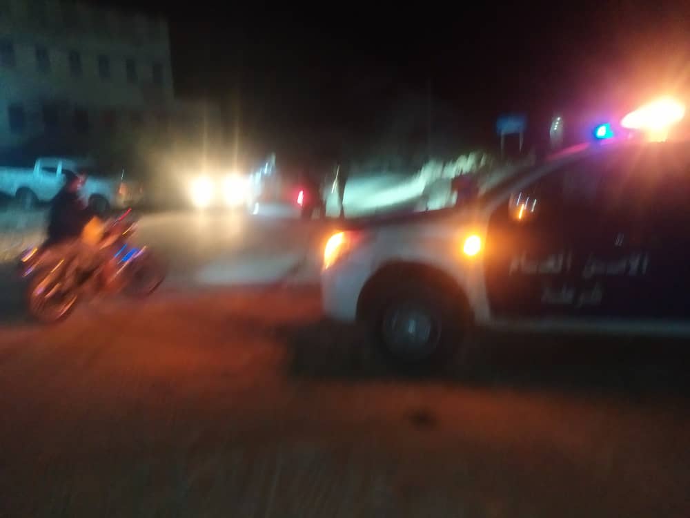 النقيب العوبثاني يتفقد سير الانتشار الأمني في الخطوط العامة بدوعن النقيب العوبثاني يتفقد سير الانتشار الأمني في الخطوط العامة بدوعن