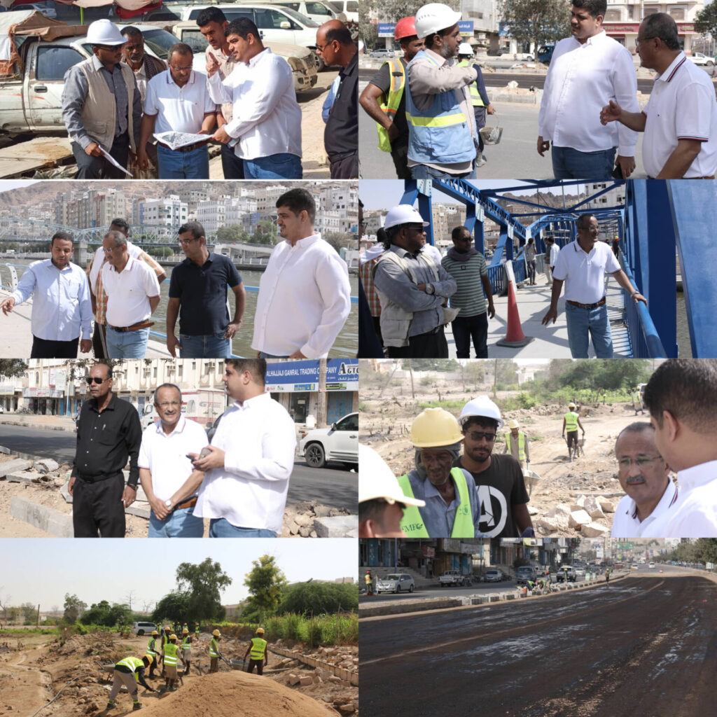 بتوجيهات محافظ محافظة حضرموت .. وكيل حضرموت للشؤون الفنية ومدير عام الأشغال يتفقدان أعمال عدد من المشاريع التنموية بتوجيهات محافظ محافظة حضرموت .. وكيل حضرموت للشؤون الفنية ومدير عام الأشغال يتفقدان أعمال عدد من المشاريع التنموية