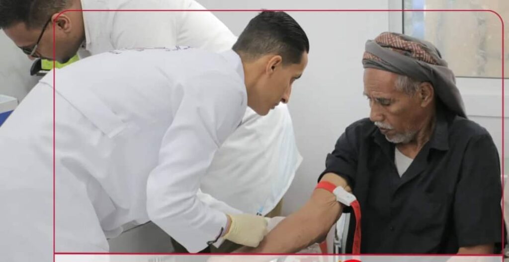 المركز الوطني لمختبرات الصحة العامة بسيئون ومؤسسة دار الشفاء الطبية يقيمان بالتنسيق مع مؤسسة البلسم الخيرية فعالية اليوم العالمي للسكري 2024م المركز الوطني لمختبرات الصحة العامة بسيئون ومؤسسة دار الشفاء الطبية يقيمان بالتنسيق مع مؤسسة البلسم الخيرية فعالية اليوم العالمي للسكري 2024م