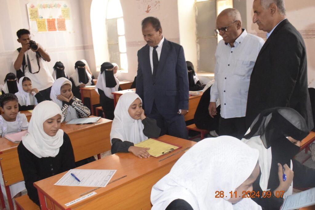 أكثر من 142 ألف طالب وطالبة يبدؤون ا الاختبارات النصفية للعام الدراسي 2024 – 2025م بحضرموت الوادي والصحراء أكثر من 142 ألف طالب وطالبة يبدؤون ا الاختبارات النصفية للعام الدراسي 2024 – 2025م بحضرموت الوادي والصحراء