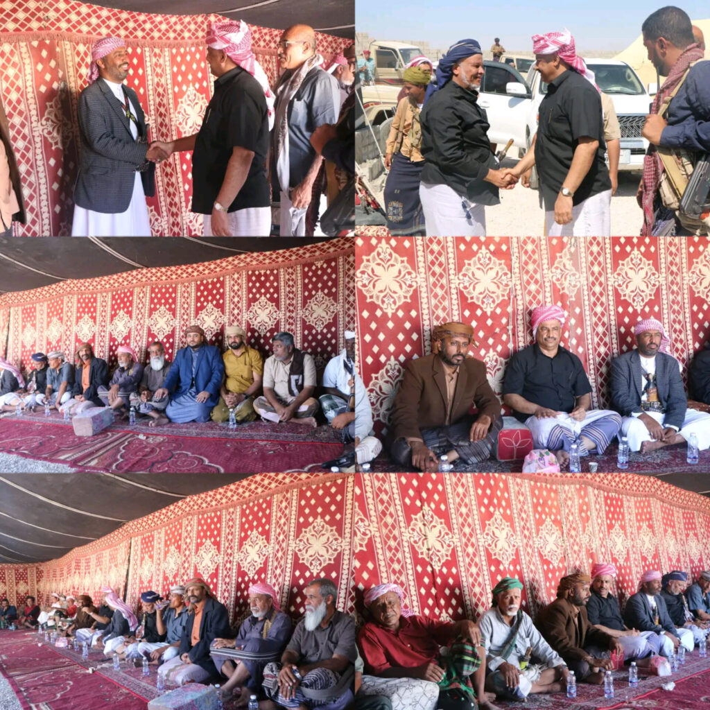 الشيخ بن حبريش يستقبل قائد المنطقه العسكرية الثانية السابق الشيخ بن حبريش يستقبل قائد المنطقه العسكرية الثانية السابق
