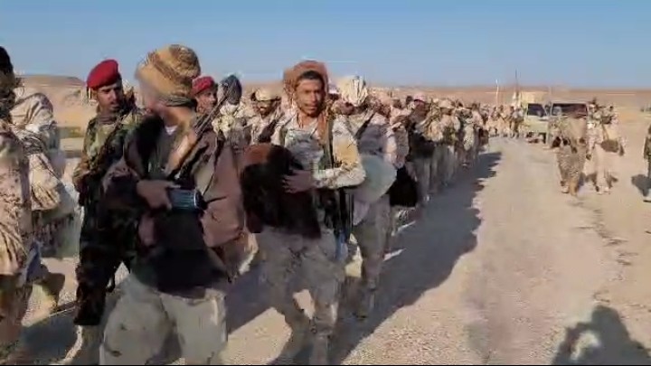 قوة حماية الشركات النفطية بالمنطقة العسكرية الثانية تنفذ مسيراً عسكري عبر الجبال والأودية في "المسيلة" النفطية قوة حماية الشركات النفطية بالمنطقة العسكرية الثانية تنفذ مسيراً عسكري عبر الجبال والأودية في "المسيلة" النفطية