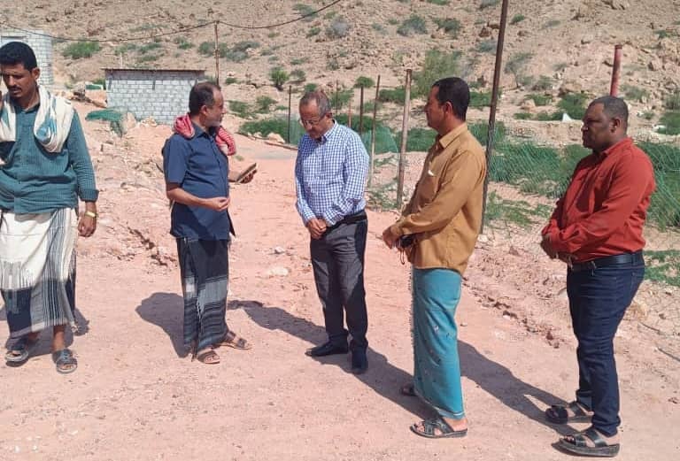 الوكيل الفني لحضرموت يتفقد عدد من المشاريع في مدينة بروم رفقة المدير العام للمديرية الوكيل الفني لحضرموت يتفقد عدد من المشاريع في مدينة بروم رفقة المدير العام للمديرية
