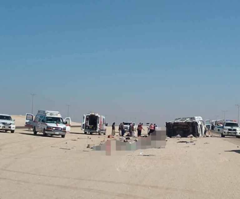 وفاة شاب وإصابة 13 آخرين من الجالية اليمنية في حادث مروري مروع في الرياض وفاة شاب وإصابة 13 آخرين من الجالية اليمنية في حادث مروري مروع في الرياض