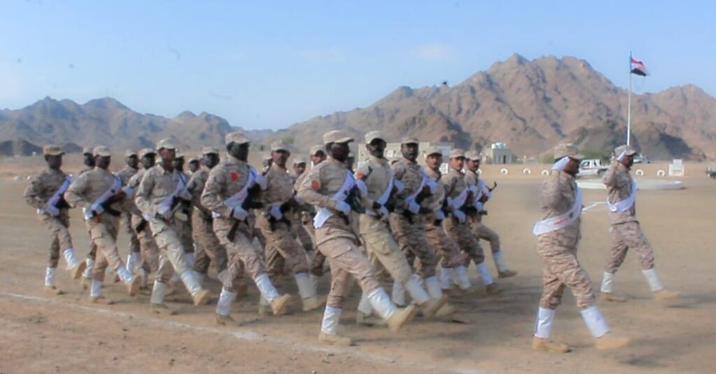 بحضور عضو هيئة الرئاسة للمجلس الإنتقالي وعمليات المنطقة الثانية"لواء بارشيد" يدشن المرحلة الأولى من العام التدريبي 2025 م "شاهد الصور" بحضور عضو هيئة الرئاسة للمجلس الإنتقالي وعمليات المنطقة الثانية"لواء بارشيد" يدشن المرحلة الأولى من العام التدريبي 2025 م "شاهد الصور"