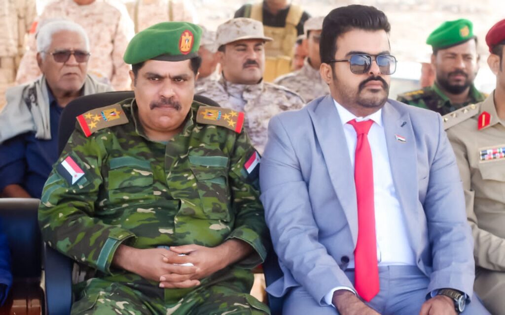 بحضور عضو هيئة الرئاسة للمجلس الإنتقالي وعمليات المنطقة الثانية"لواء بارشيد" يدشن المرحلة الأولى من العام التدريبي 2025 م "شاهد الصور" بحضور عضو هيئة الرئاسة للمجلس الإنتقالي وعمليات المنطقة الثانية"لواء بارشيد" يدشن المرحلة الأولى من العام التدريبي 2025 م "شاهد الصور"