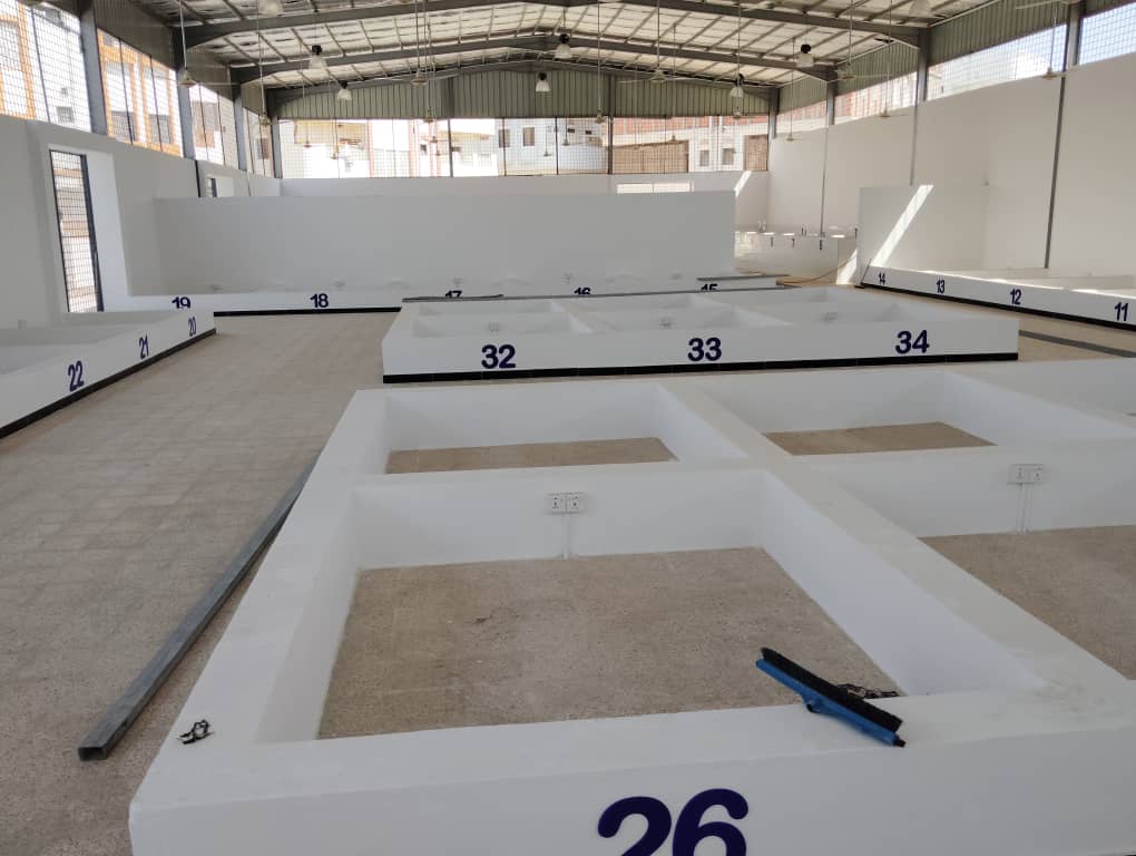 المكلا : قريباً سيتم افتتاح سوق للخضار والفواكه والأسماك والدواجن أمام مسجد الشافعي بفوه المكلا : قريباً سيتم افتتاح سوق للخضار والفواكه والأسماك والدواجن أمام مسجد الشافعي بفوه