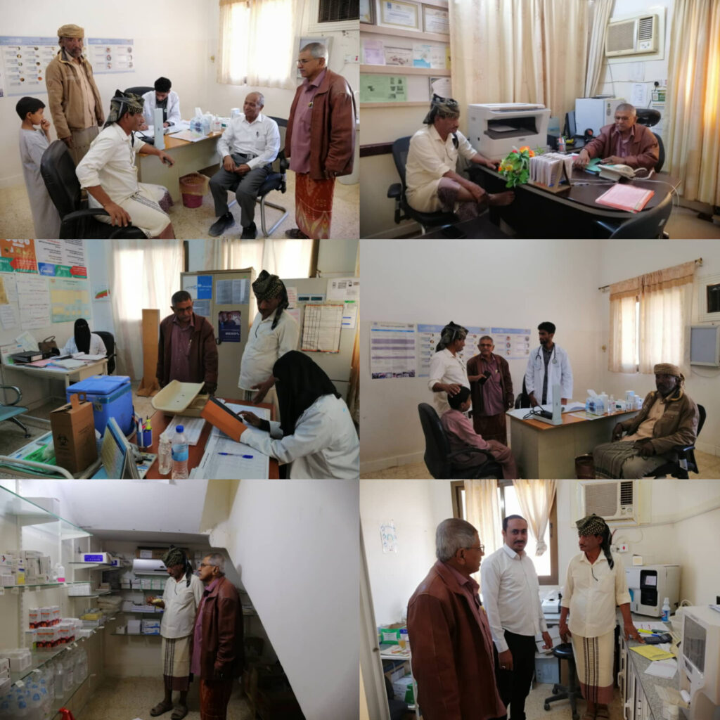 نائب مدير عام مكتب وزارة الصحة العامة والسكان بالوادي والصحراء يقوم بزيارة المركز الصحي بتاربة. نائب مدير عام مكتب وزارة الصحة العامة والسكان بالوادي والصحراء يقوم بزيارة المركز الصحي بتاربة.