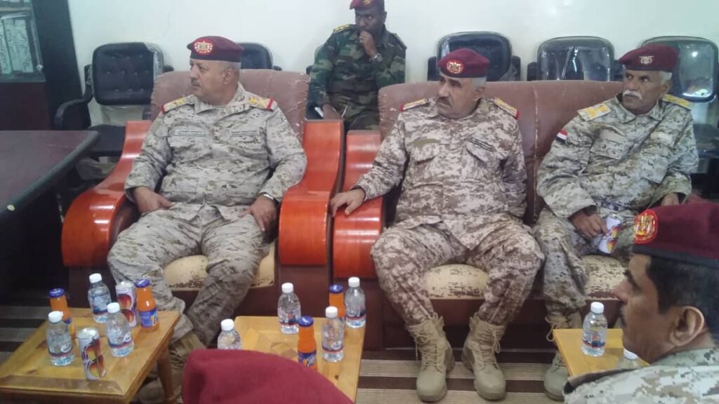 مدير عام مديرية رماه يستقبل قائد المنطقة العسكرية الاولى مدير عام مديرية رماه يستقبل قائد المنطقة العسكرية الاولى